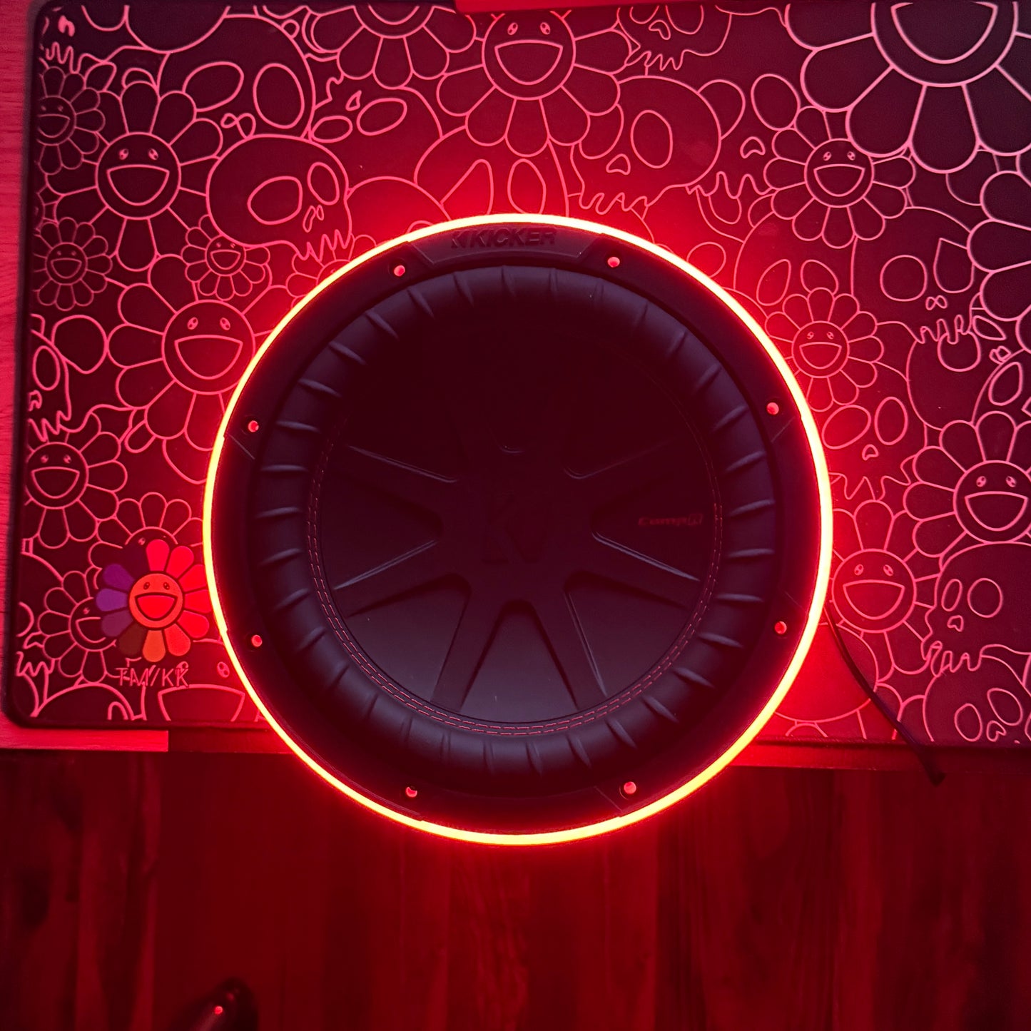 10 Inch Subwoofer RGB Ring Lights With Smart Controller