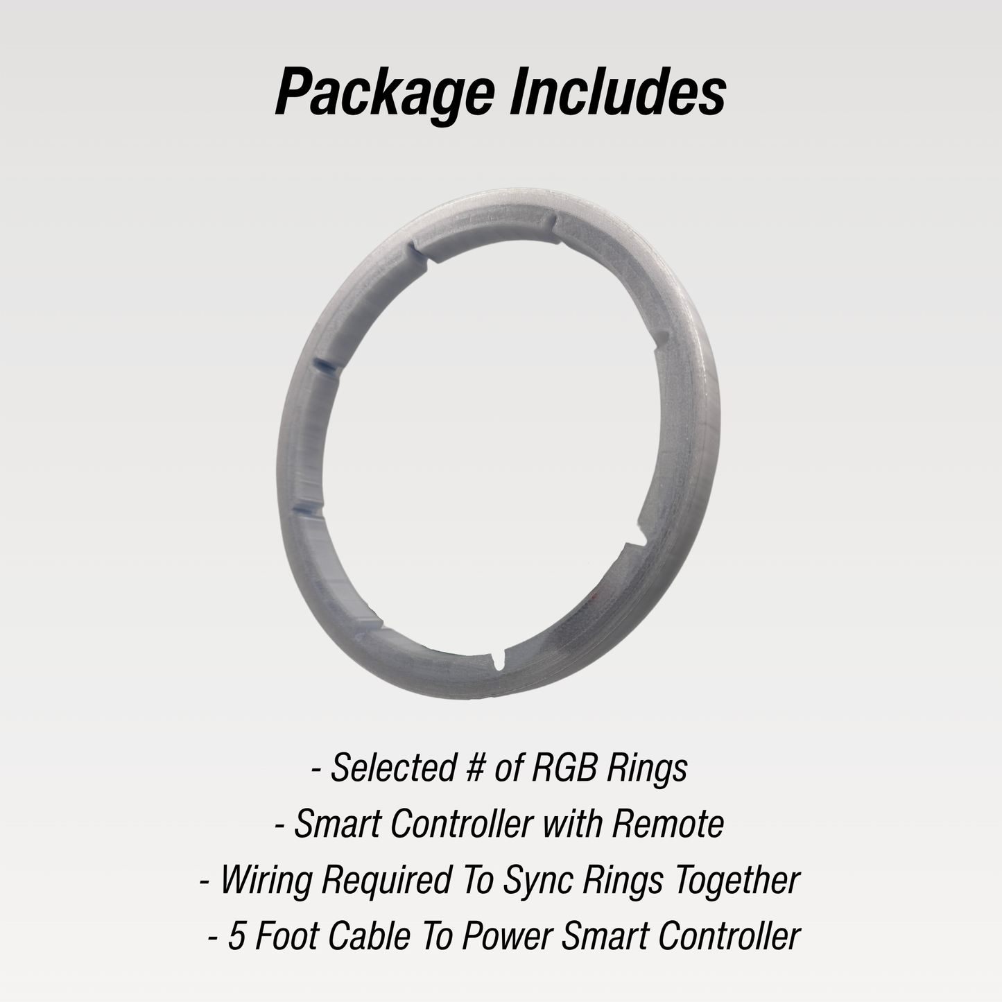 6.5 Inch Speaker RGB Ring Lights With Smart Controller