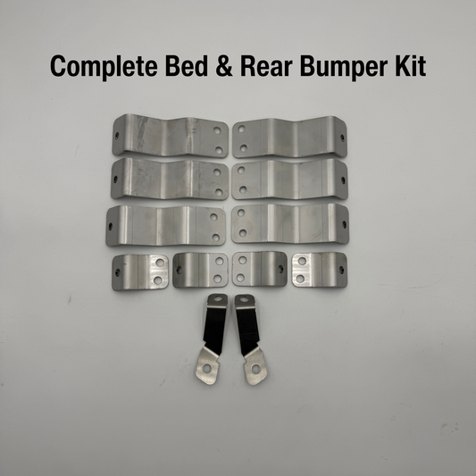 Bed & Rear Bumper Silverado SS Cladding Brackets