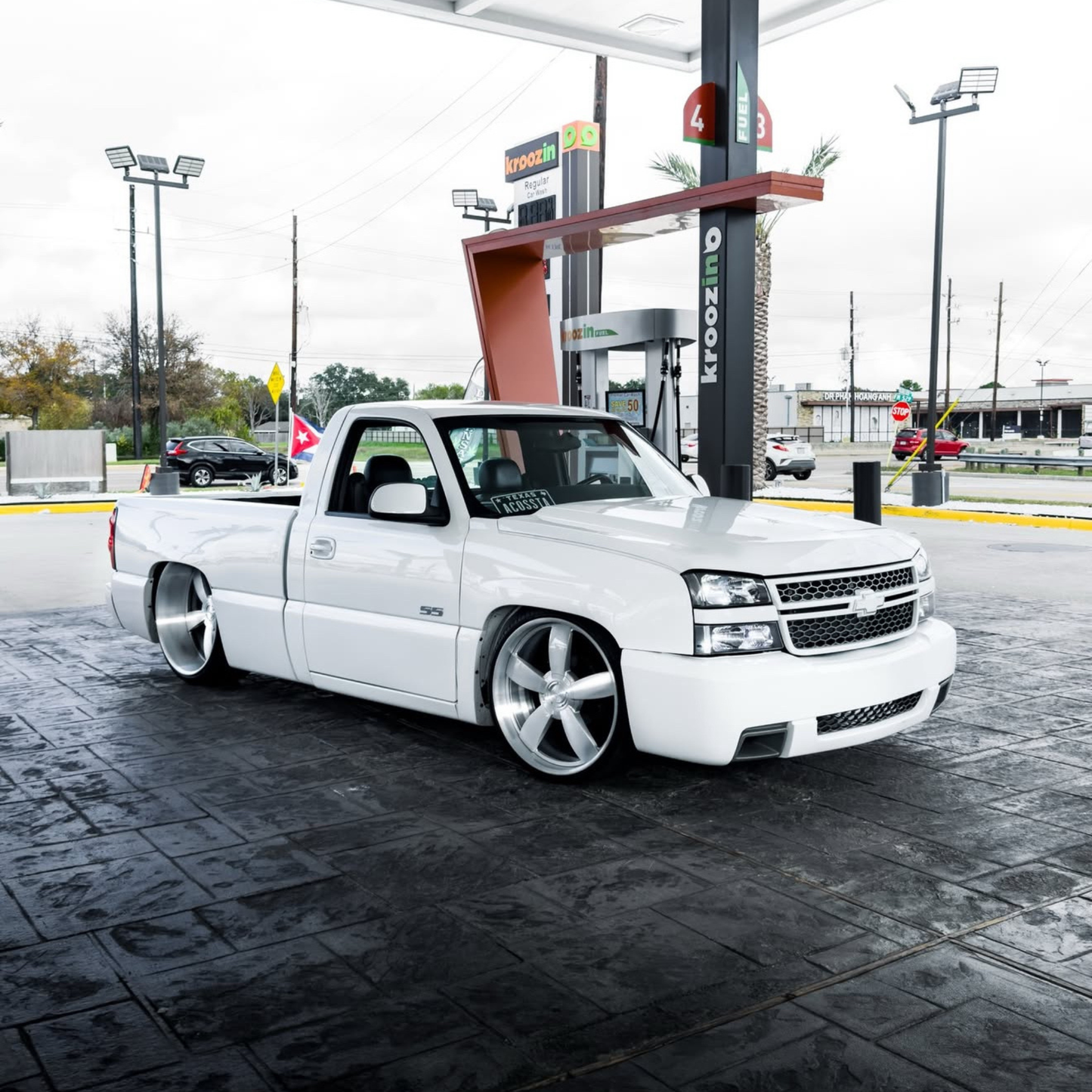 Aftermarket Silverado Intimidator SS Style Honeycomb Grill (Non-OEM)